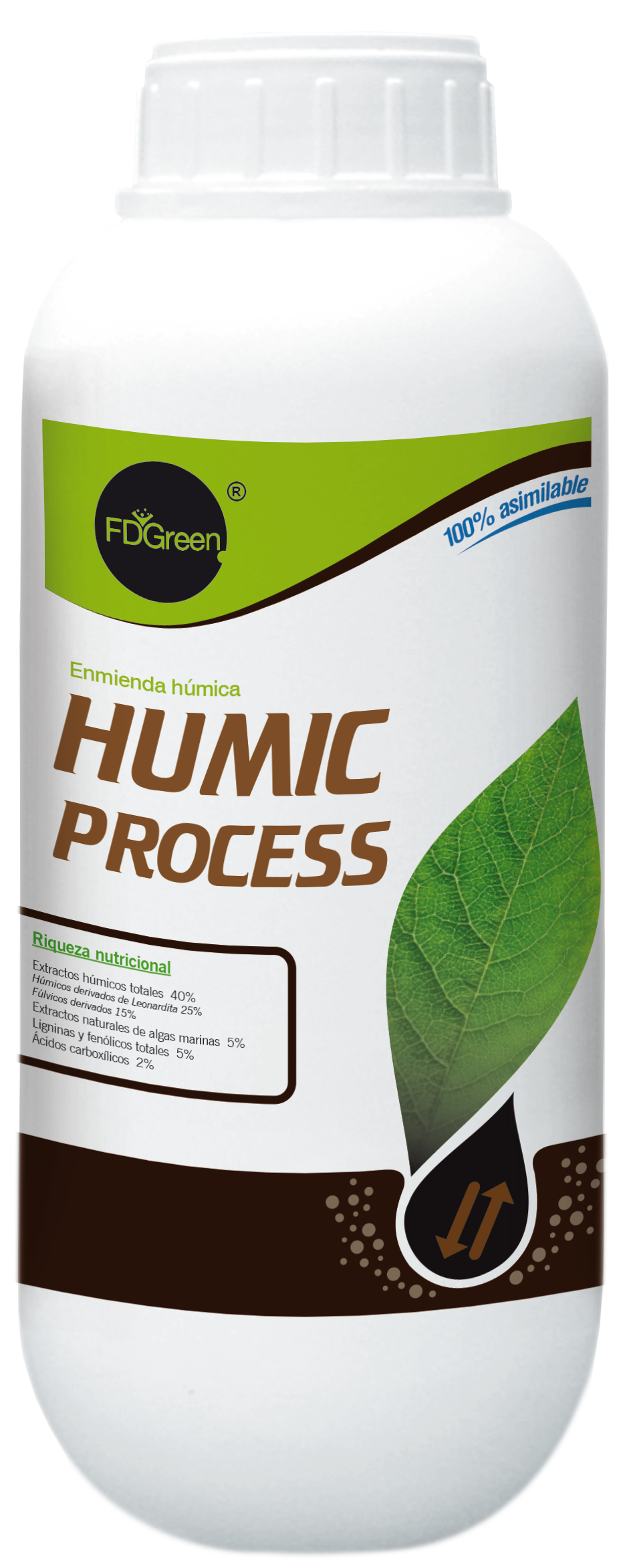 humic_process_frasco_1_L HUMIC PROCES - Humicos de Leonardita - Imagen 1